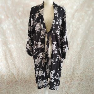 Spiritual Gangster Kimono Style Cover Up